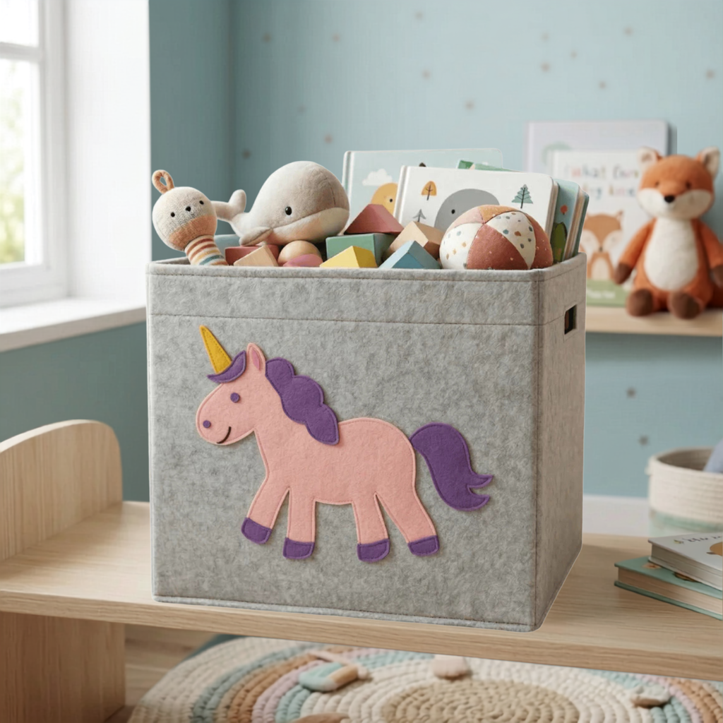Cesto Organizador Dobrável – Multiuso Infantil