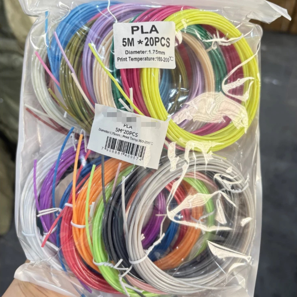 Kit de Filamentos para Caneta 3D Manual - 100 Metros