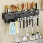 Suporte Organizador Premium para Cozinha - Aço Inox