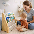 Estante Montessori Infantil – Porta Livros