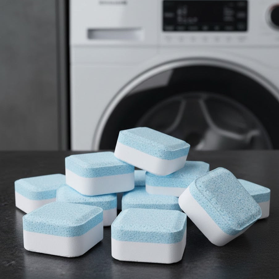 Pastilhas TurboClean para Máquina de Lavar - Limpeza Profunda