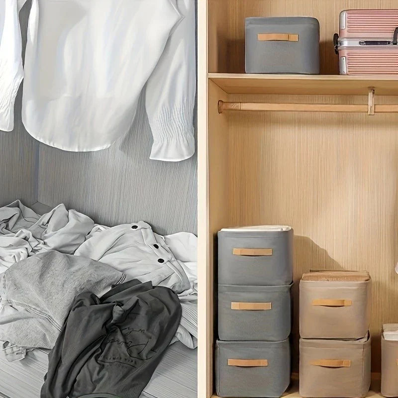 Kit 4 Organizadores Dobráveis para Roupas